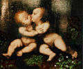The Holy Infants Embracing by Leonardo da Vinci The Holy Infants Embracing by Leonardo da Vinci