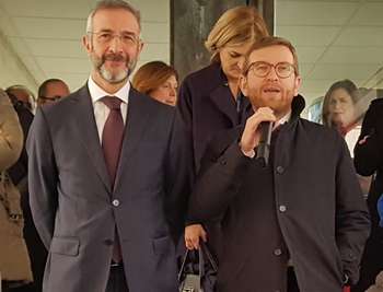 Giuseppre Provenzano e Massimo Sabatini all'ìAgenzia di Coesione: Photocredit: Agenzia per la Coesione Territoriale