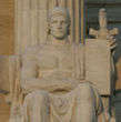 Tablet inscribed with “LEX” is held by James Earle Fraser’s Authority of Law, by Dbking Tablet inscribed with “LEX” is held by James Earle Fraser’s Authority of Law, by Dbking