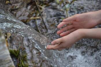 Photo by Галина Ласаева: https://www.pexels.com/photo/persons-hand-on-water-6549471/
