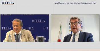 Intervento del ministro Giancarlo Giorgetti al Forum Cernobbio 2025