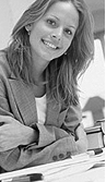 Sorriso di donna Donna che sorride